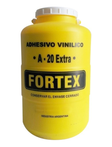 Adhesivo Vinilico / Cola Vinilica Fortex  A-20 X 6  Kg.