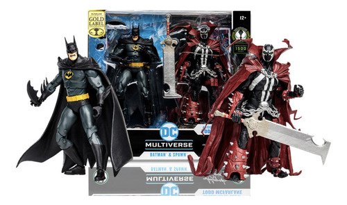 Mcfarlane Dc Multiverse Batman Y Spawn Edicion Autografiada