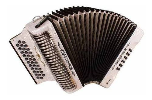Hohner Corona Ii Xtreme Sol-do-fa Blanco Con Funda A5423