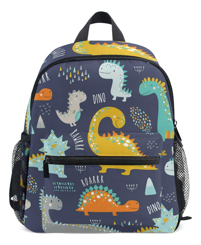 Mochila Con Bonito Dinosaurio, Preescolar, Guardera, De Viaj