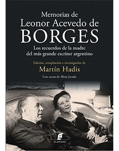 Memorias Leonor Acevedo De Borges - Hadis - Claridad Libro