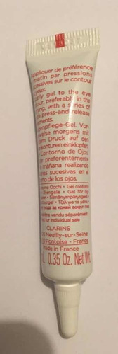 Imagen 3 de 3 de Clarins Gel Contorno Ojos 10 Ml Antibolsas Antiojeras Aclara