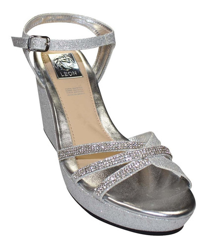 Sandalias De Vestir Y Fiesta Leon Mujer Textil 3591