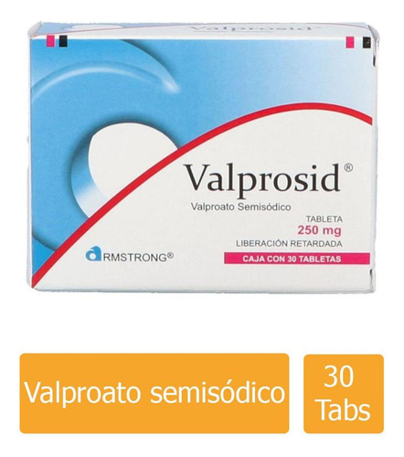 Valprosid 250 Mg Caja Con 30 Tabletas