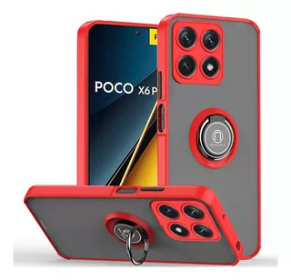 Uso Rudo Mate Case Funda Para Xiaomi Poco X6 Pro Carcasa