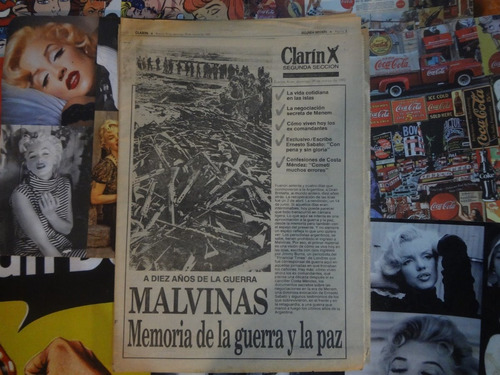 Clarin Segunda Seccion Malvinas 10 Años Despues