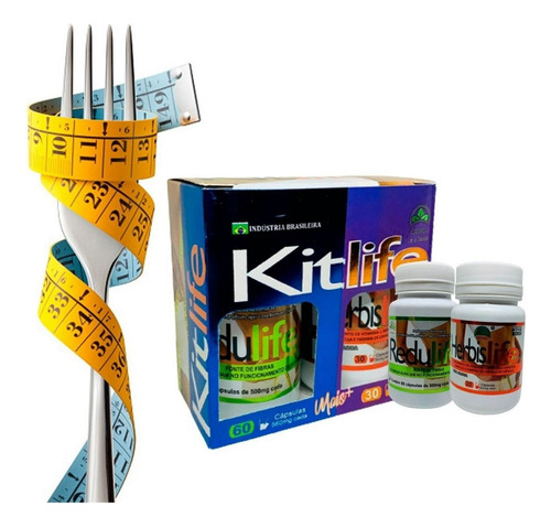 Emagrecedor Kit Life + Frete Grátis P/ Todo Brasil