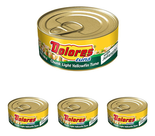Dolores Tuna Chunk AtĂșn De Aleta Amarilla Claro Con Pimiento