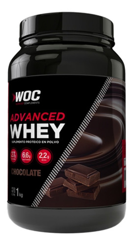 Whey Advanced Woc Vainilla 1kg Proteina Post- Entrenamiento