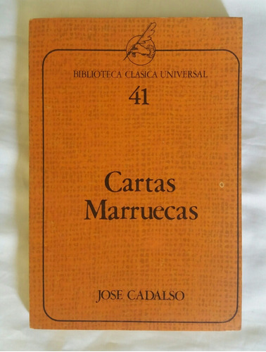 Cartas Marruecas Jose Cadalso Libro Original Oferta 