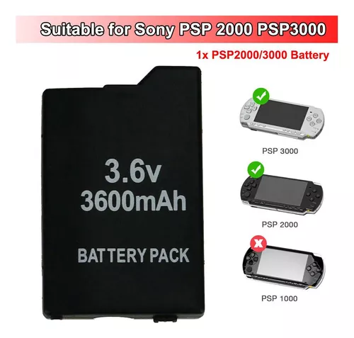 Bateria PSP-S110 para Sony psp 3,6V 1200MAH