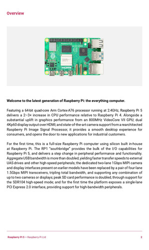 Tarjeta Raspberrypi 5 Ram 16gb Oficial Original Rpi 5 Sbc Ia