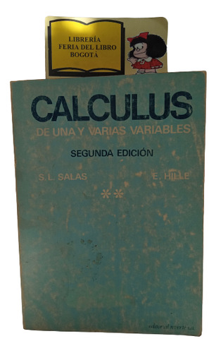 Calculus - Salas Y Hille - 1984 - Reverté - Segunda Edición