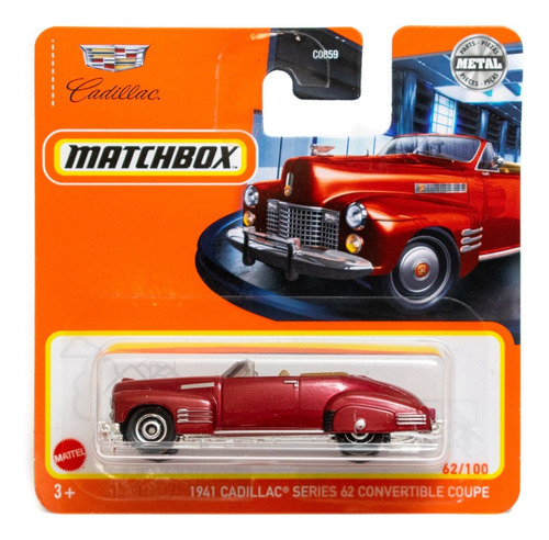 Matchbox Carro 1941 Cadillac Series 62 Original + Obsequio 