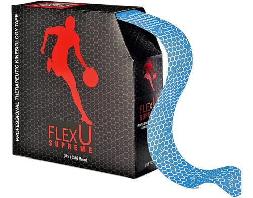 Flexu Cinta Azul Kinesiology; Paquete Continuo A Granel De 1