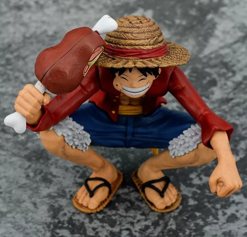 Adorno Modelo Luffy De Sombrero De Paja De Una Pieza