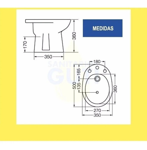 Juego Completo Griferías Sanitario Bidet Ferrum Duchon Baño