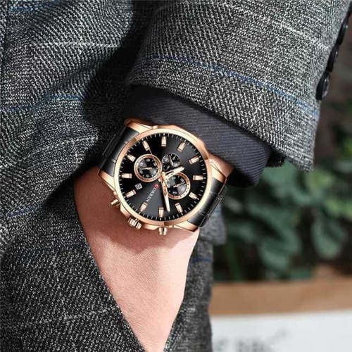 Reloj Curren Acero Inoxidable Resitente Al Agua