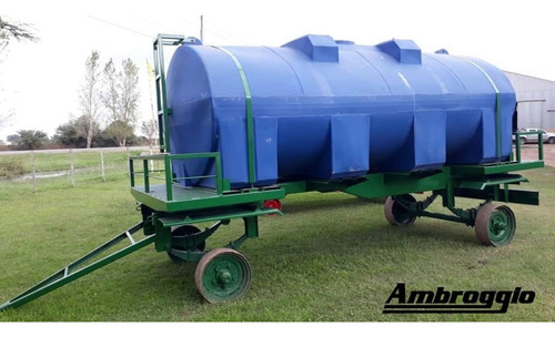 Acoplado Tanque Polietileno 1400/3500/4500/6500l Ambroggio