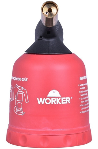 Imagem 5 de 5 de Maçarico Portátil P/ Solda Piezoelétrico Worker - 864650