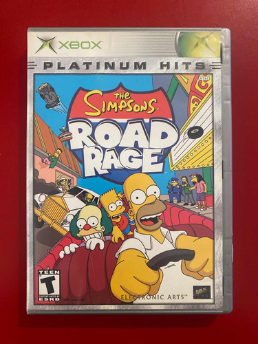 The Simpsons Road Rage Xbox Clasico Oldskull Games