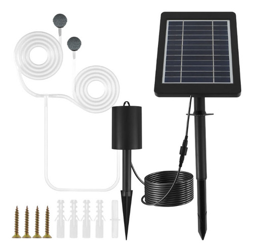 Aireador Solar Para Estanques, Bomba Hidropónica, Inserción