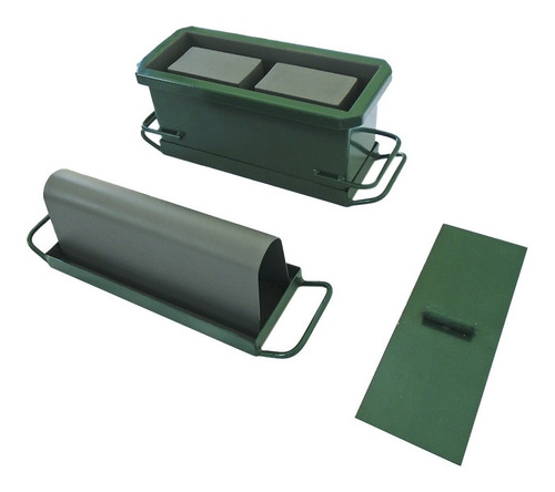 Imagem 2 de 3 de Kit Forma De Fazer Blocos E Canaletas 15 Cimento,concreto