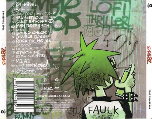 Gorillaz Gorillaz Cd Nuevo Cl Musicovinyl