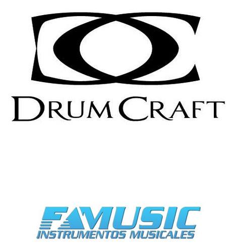 Imagen 2 de 11 de Bateria Acustica Drumcraft Dc313 5c S/fierros