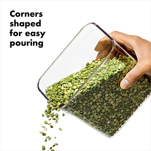 Oxo Steel Pop Container Medium Rectangular - 2.7 Qt Para Arr