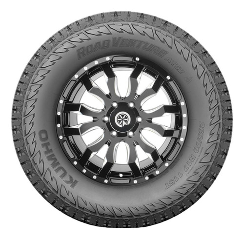 Kit 2 Llantas 205r16kum Kumho Road Venture At52 110/108s Msi