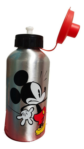 Mickey Mouse - Botella Metalica - 500 Ml - Titanio