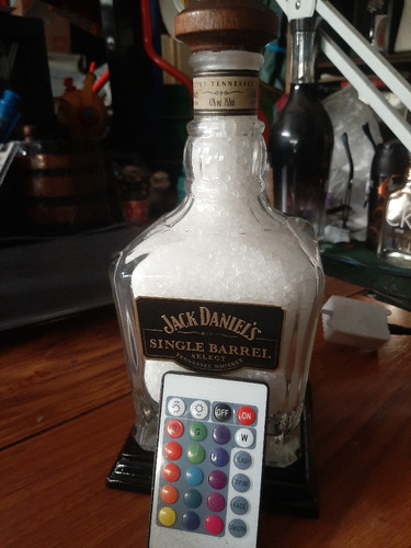 Botella De Whisky Jack Daniels Single Barrel Decorativa