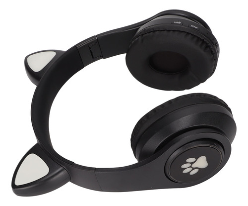 Auriculares Bluetooth Glowing Cat Ears, Bajos, Plegables, In