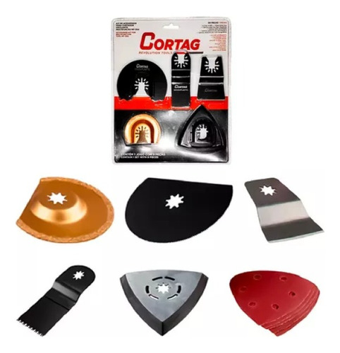 Kit De Acessórios Para Cortador Oscilante Cortag 60925
