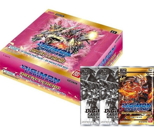 Digimon Caja De Sobres - Great Legend - Booster Box