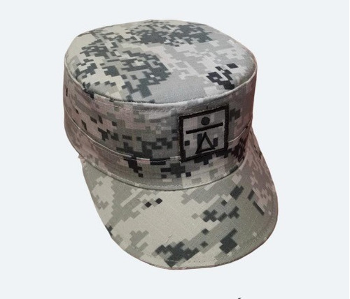 Gorra Gris Pixelado De Guardia Nacional