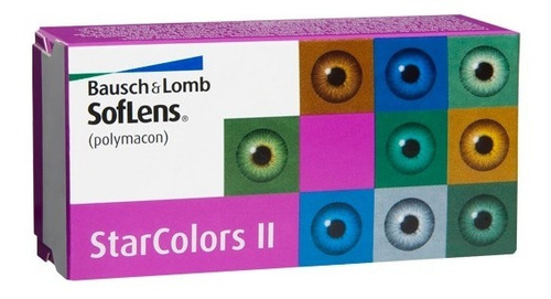 Star Colors Ii Lentes De Contacto Cosméticas Soflens Gris
