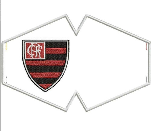 Matriz Bordado Máscaras De Proteção Times De Futebol