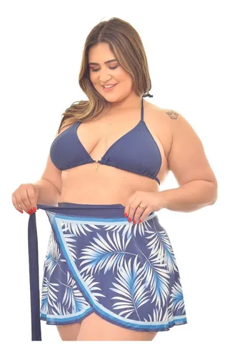 Moda praia plus size mercado livre 2025