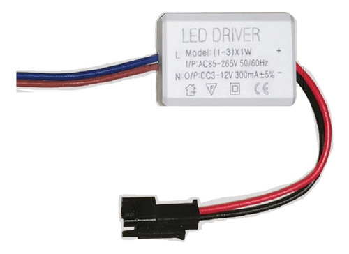 Led Driver Corriente Constante 300 Ma 1-3w 3-12vdc