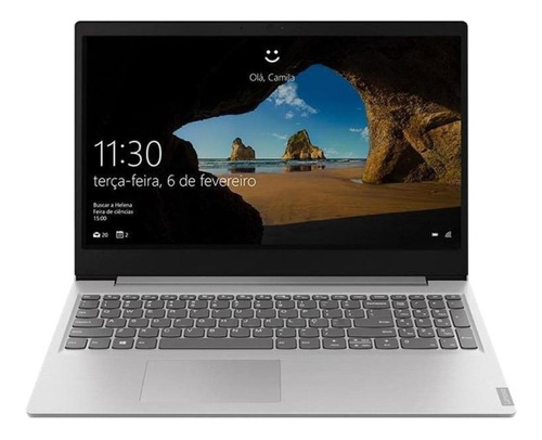 Notebook Lenovo IdeaPad S145-15API  platinum gray 15.6", AMD Ryzen 3 2200U  8GB de RAM 256GB SSD, AMD Radeon Vega 3 1920x1080px Windows 10 Home