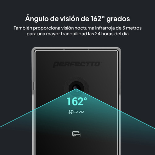 Videoportero Electrico Wifi Ezviz Hp7 + Pantalla Adicional