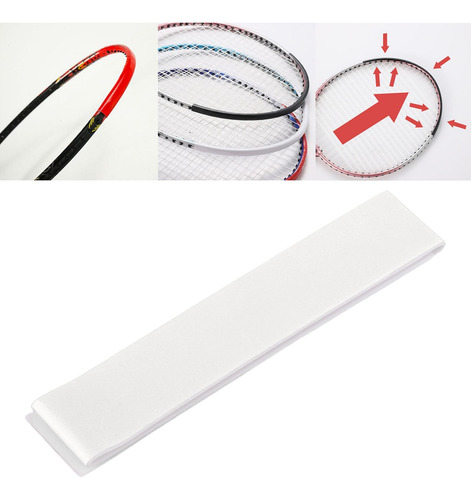 Durable Pu Bádminton Squash Raqueta Cabeza Protección