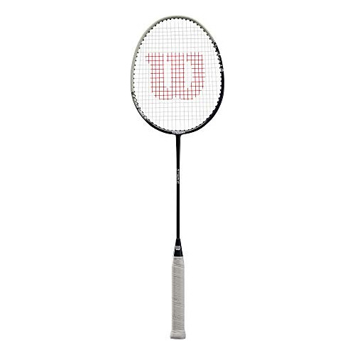 Wilson Wr041910h2 Strike Badminton Racquet (pre-strung), Bla