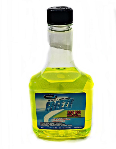 Aceite Compresor Pag 100 Viscosidad 8 Oz Usa 235ml Con Uv