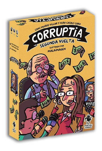 Juego De Mesa Corruptia Segunda Vuelta 2 Jugadores