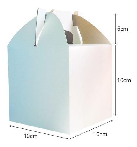 Cajita Feliz 1 Sublimable X 100u Packaging Sublimar Cfz1