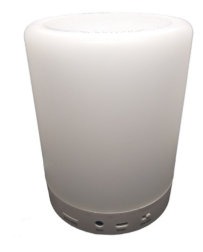 Corneta Portátil Con Lampara Multicolor Bluetooth