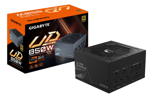 Gigabyte Gp-ud850gm Pg5 Rev2.0 850w Pcie 5.0 Ready, 80 Plus.